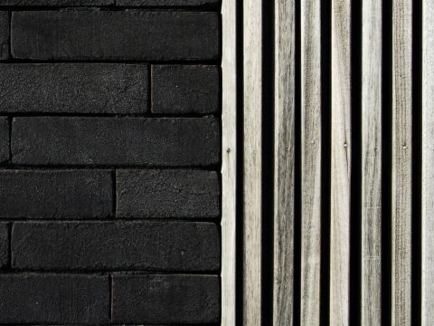 Briques et bardage bois Briques et bardage bois