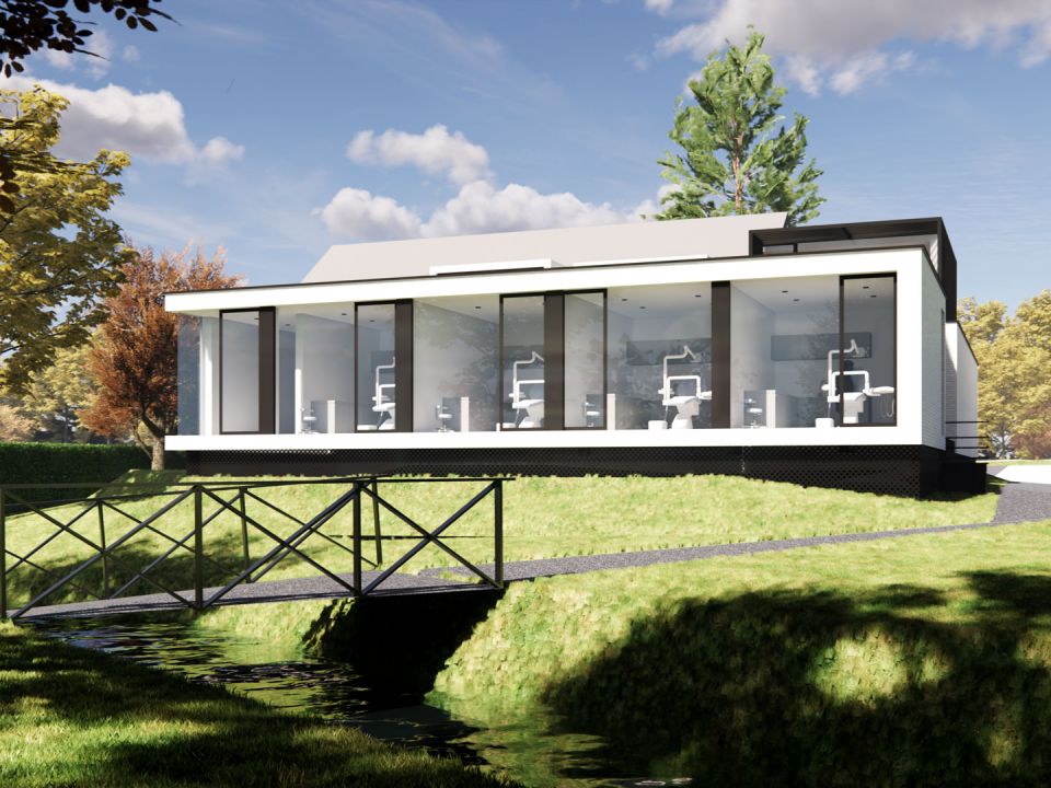 Vue des cabinets - Jour